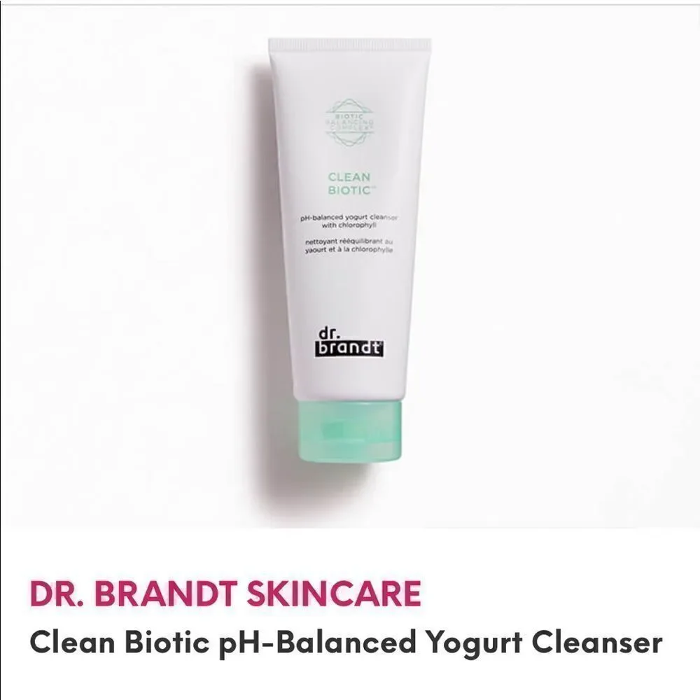 DR. BRANDT SKINCARE Clean Biotic pH-Balanced Yogurt Cleanser
